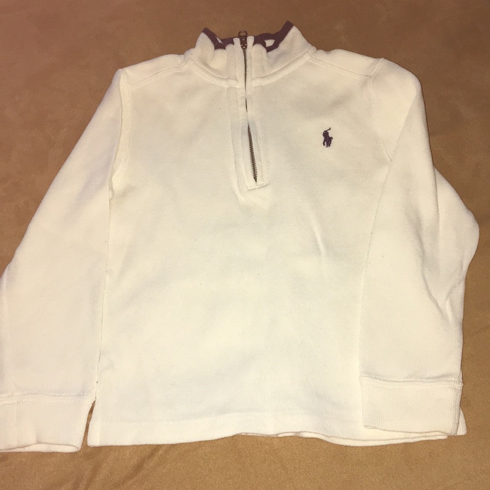 Little boys polo mock